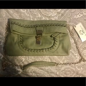 NWT BIG BUDDAH bag/purse crossbody green 🤗